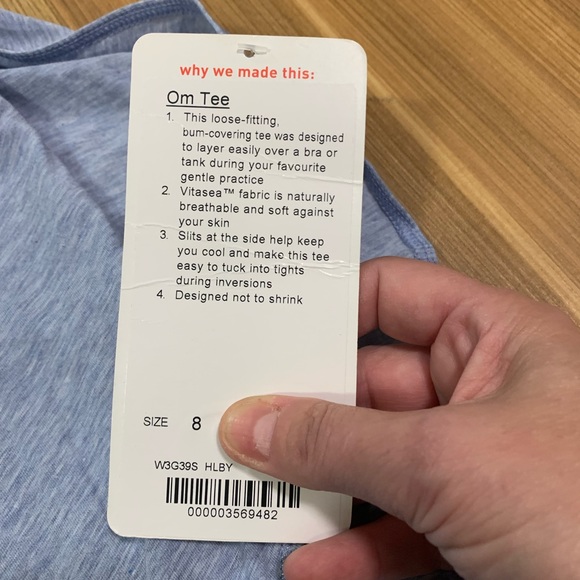 Lululemon tunic om tee 6 - Picture 7 of 7